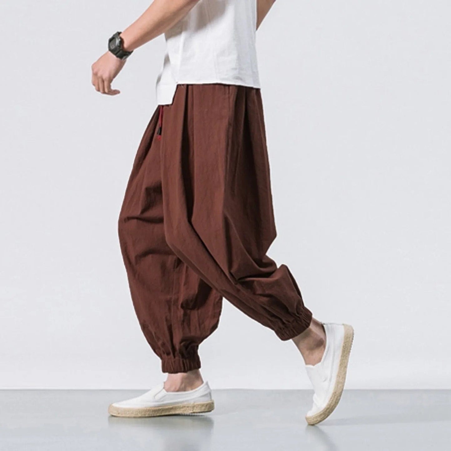 EP | Pantalon unisexe en velours côtelé avec coupe décontractée