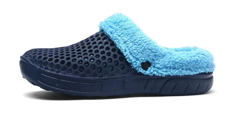 EP | Chaussons d'extérieur classiques en fourrure de jardin moelleuse