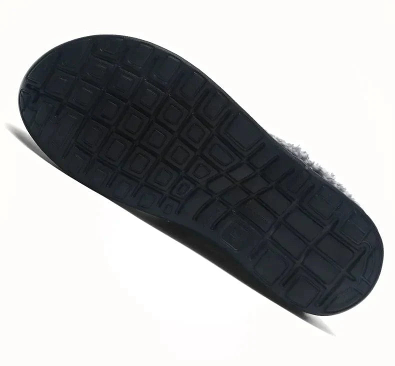 EP | Chaussons d'extérieur classiques en fourrure de jardin moelleuse