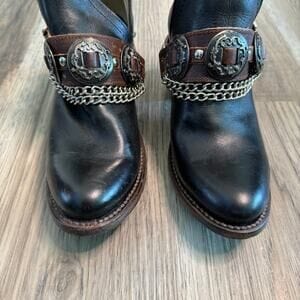 EP | Chunky Mid Heel Chaussures Vintage