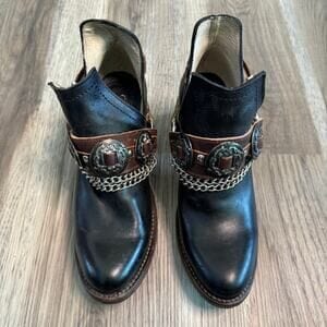 EP | Chunky Mid Heel Chaussures Vintage