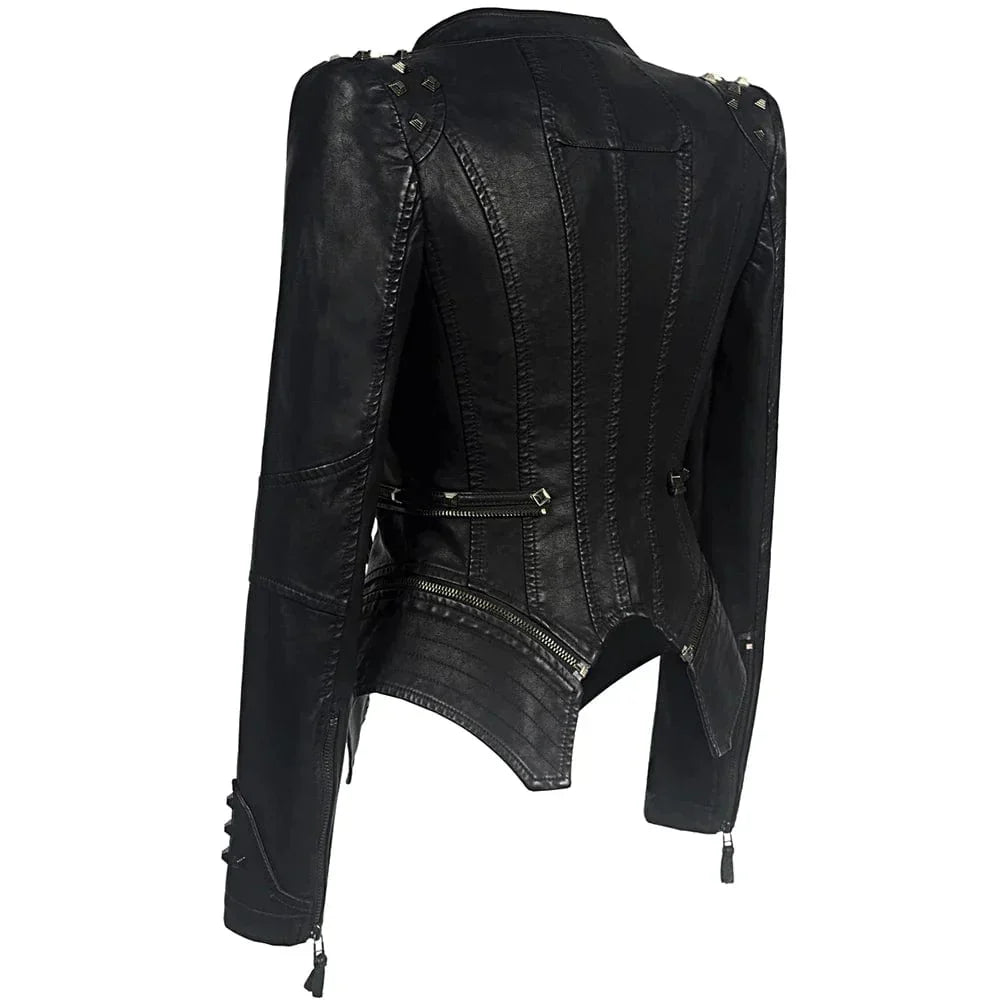 EP | Veste en similicuir pour femme