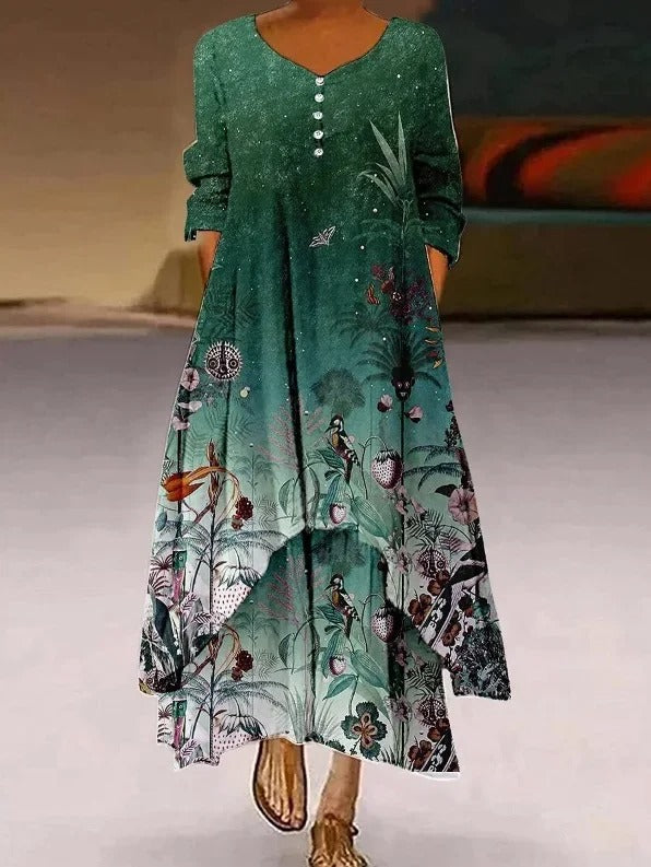 EP | Maxi-robe à manches longues