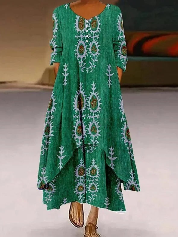 EP | Maxi-robe à manches longues