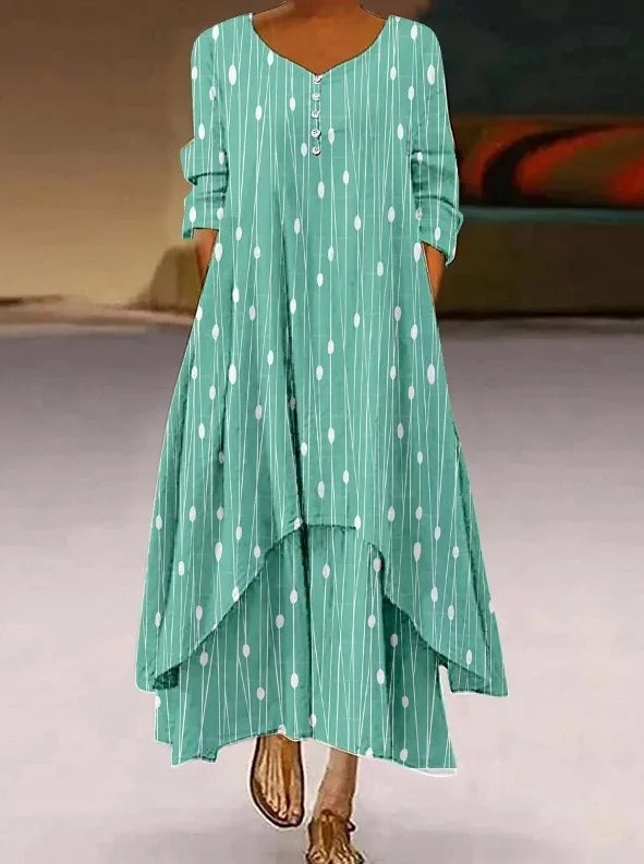 EP | Maxi-robe à manches longues