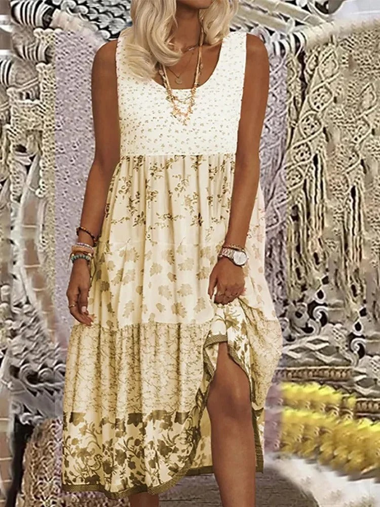 EP | Robe midi multicouche
