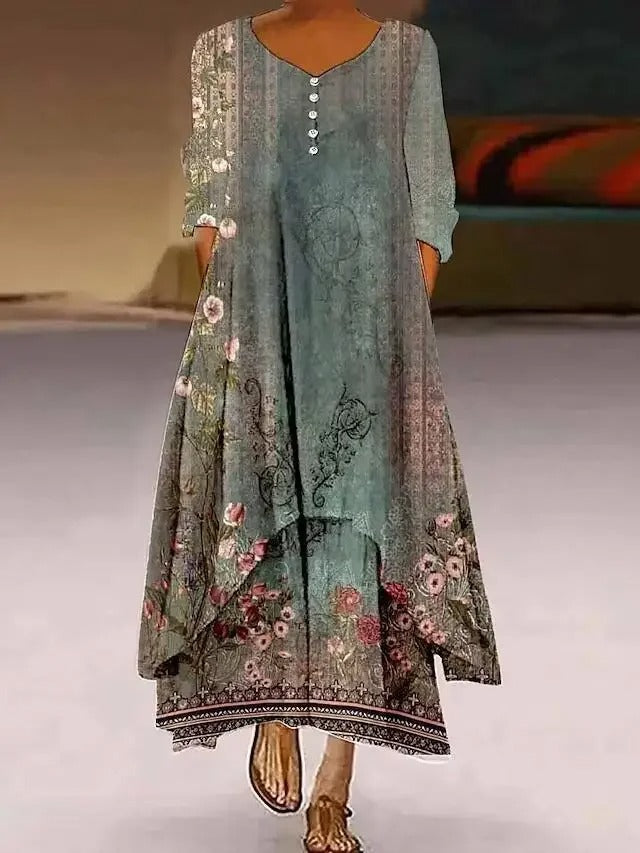 EP | Maxi-robe à manches longues