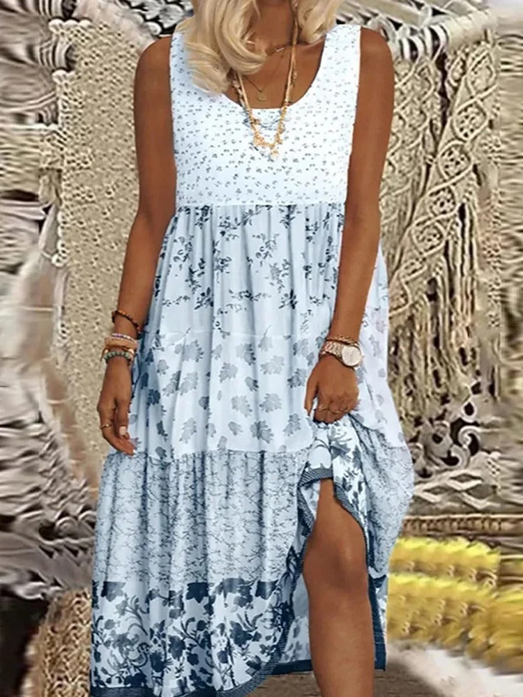 EP | Robe midi multicouche