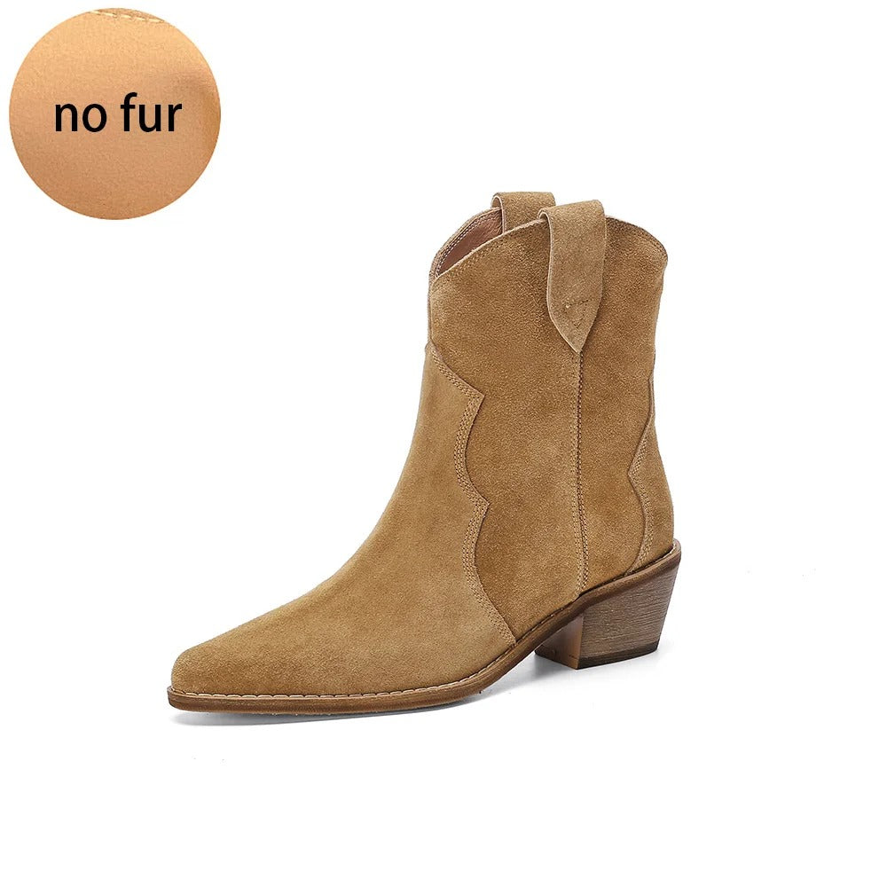 EP | Bottines en daim soutenues
