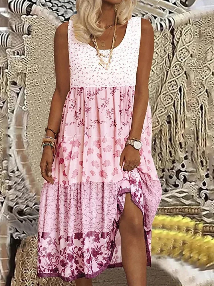 EP | Robe midi multicouche