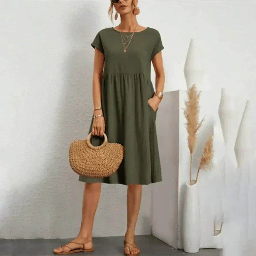 EP | Robe midi décontractée