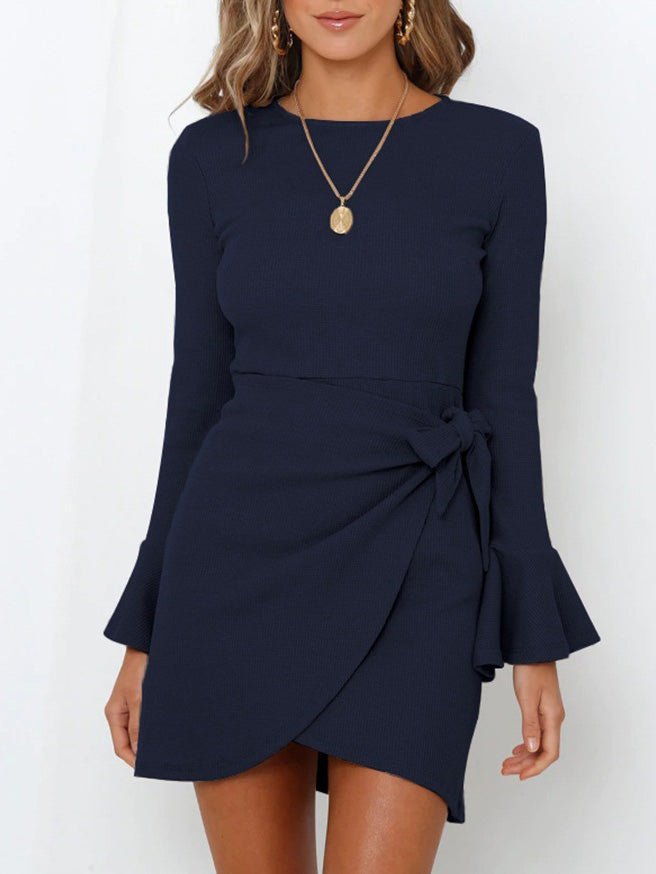 EP | Mini-robe à manches longues et à volants