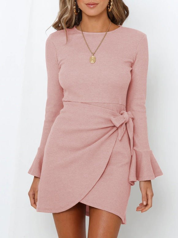 EP | Mini-robe à manches longues et à volants
