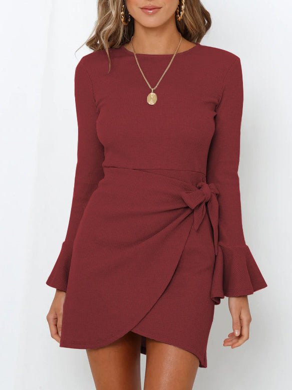 EP | Mini-robe à manches longues et à volants