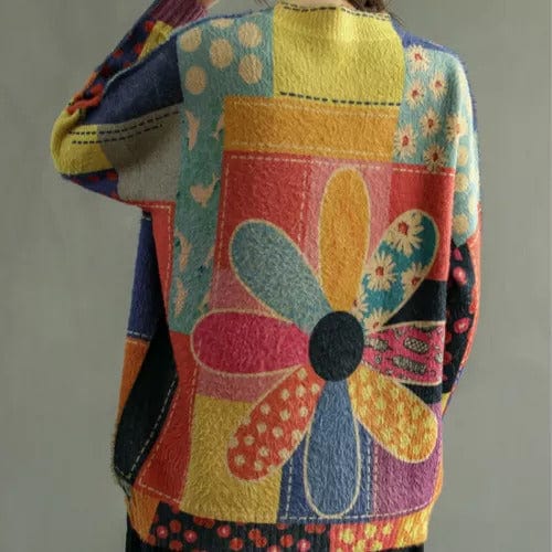 EP | Pull-over vintage à fleurs de diamant 2024