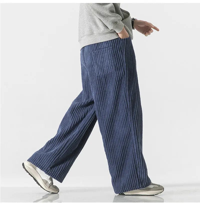 EP | Pantalon en velours côtelé oversized à la mode