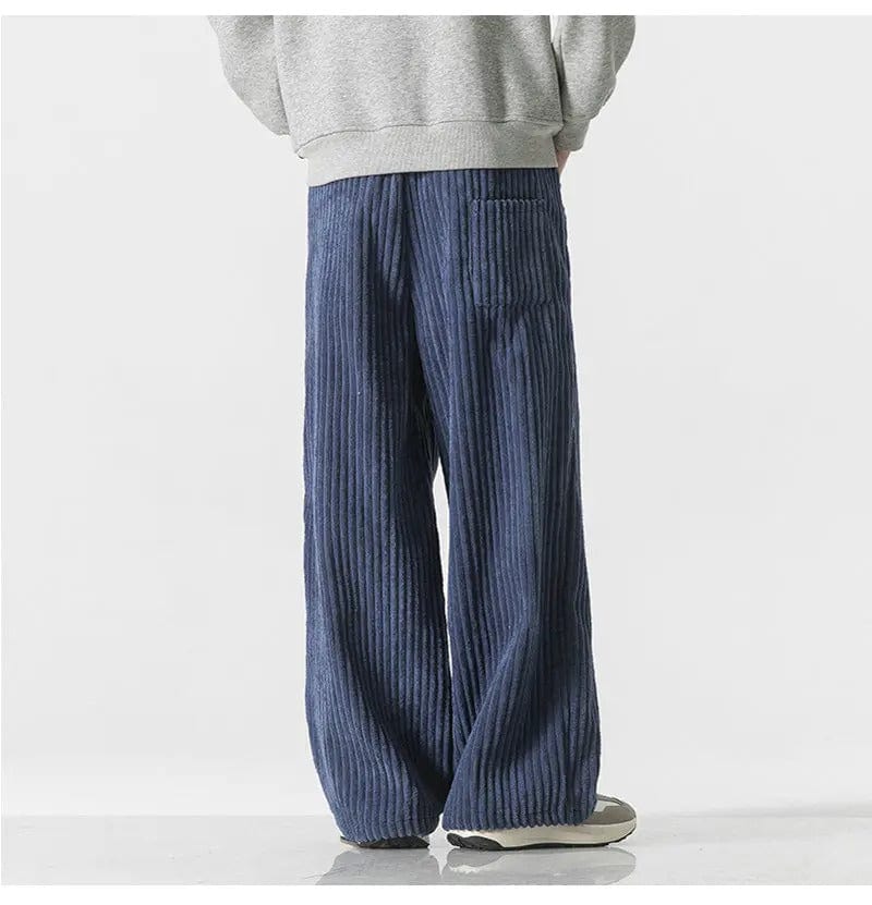 EP | Pantalon en velours côtelé oversized à la mode
