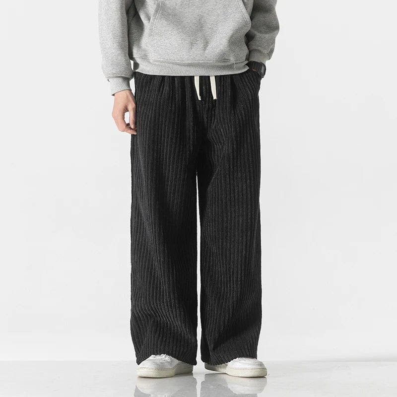 EP | Pantalon en velours côtelé oversized à la mode