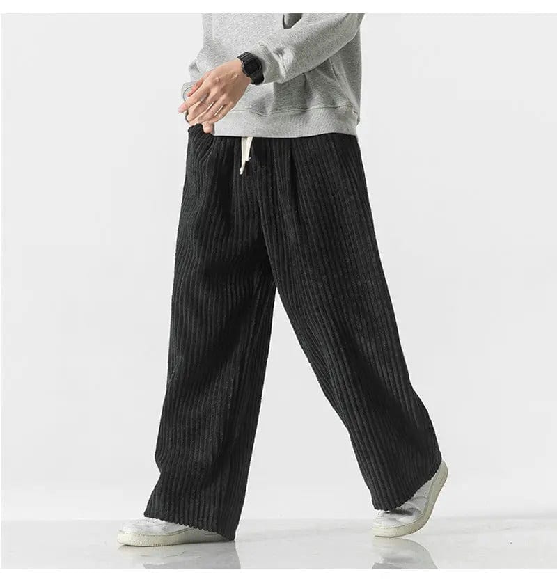 EP | Pantalon en velours côtelé oversized à la mode
