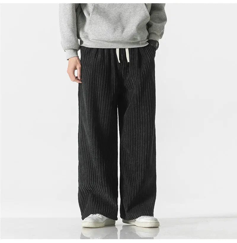 EP | Pantalon en velours côtelé oversized à la mode