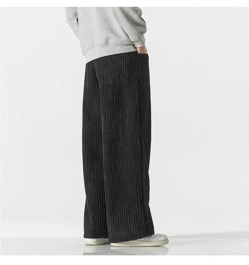 EP | Pantalon en velours côtelé oversized à la mode
