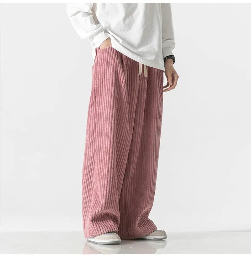 EP | Pantalon en velours côtelé oversized à la mode