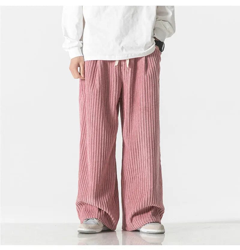 EP | Pantalon en velours côtelé oversized à la mode