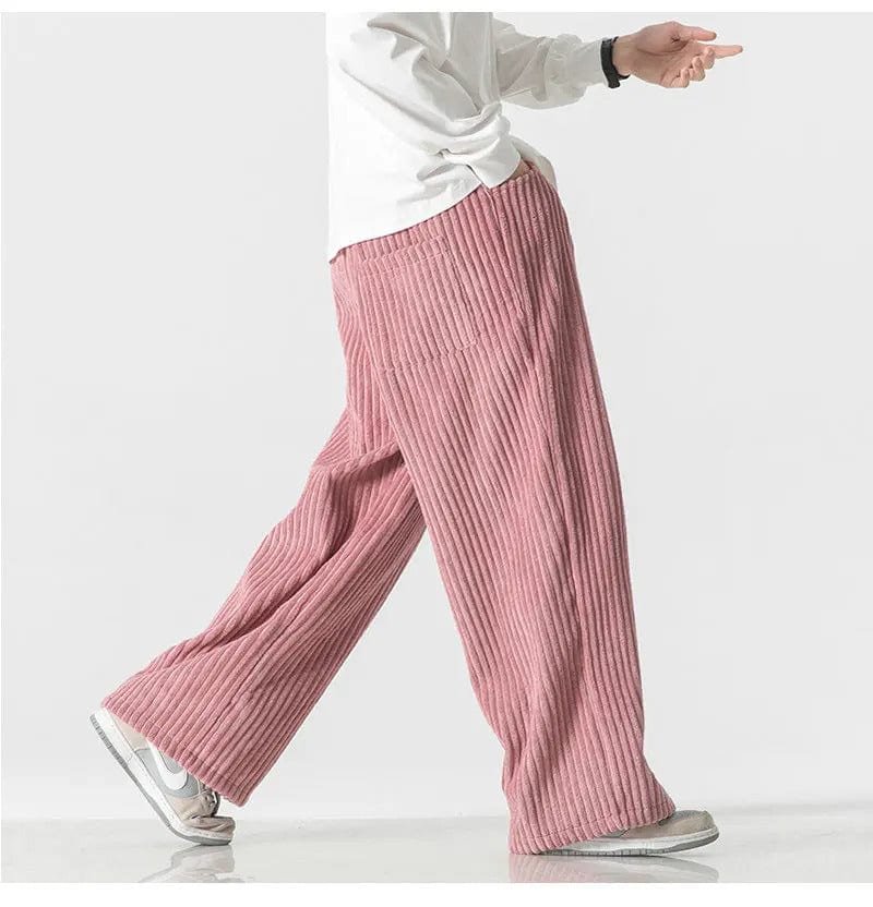 EP | Pantalon en velours côtelé oversized à la mode