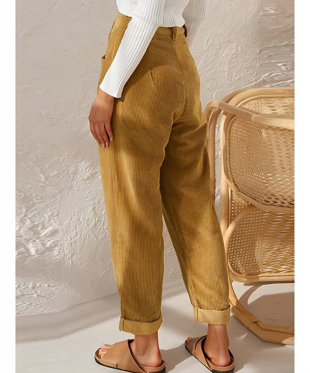 ND | Pantalons en velours côtelé