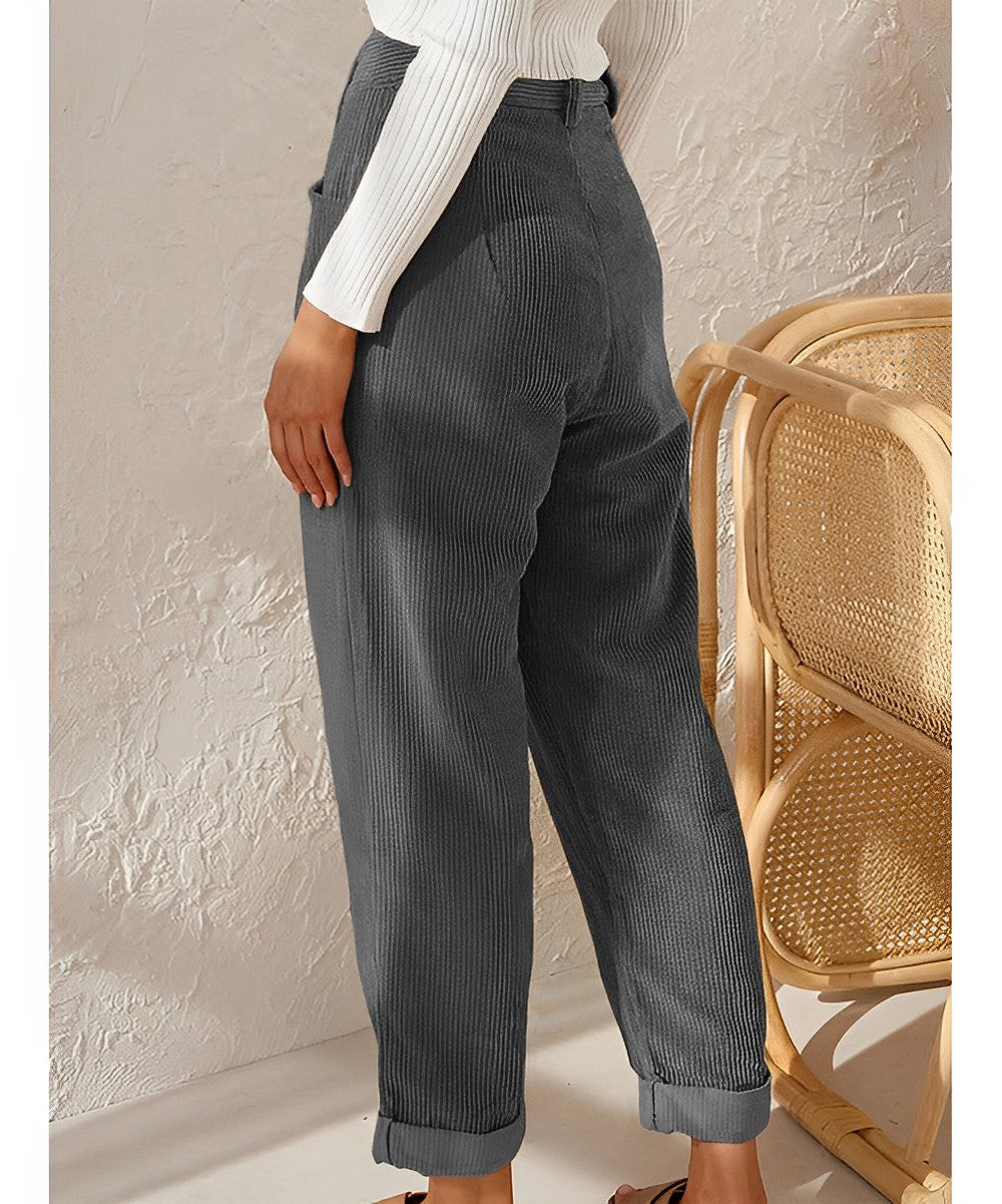 ND | Pantalons en velours côtelé
