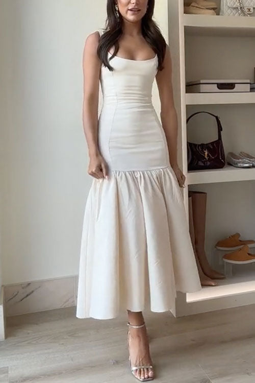 EP | Robe midi à volants