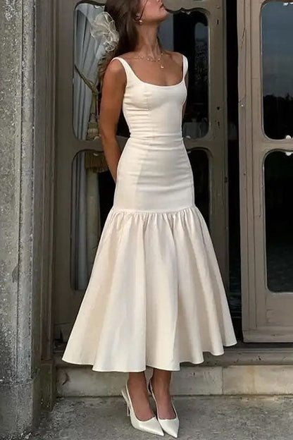 EP | Robe midi à volants