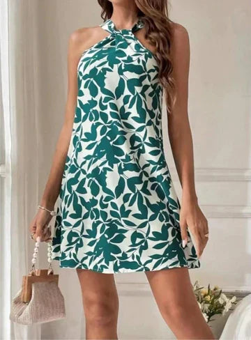 EP | Mini-robe imprimée sans manches