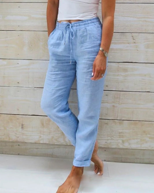 ND | Pantalon classique avec cordon de serrage