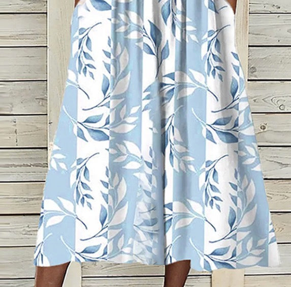 EP | Robe midi à imprimé floral et veste assortie