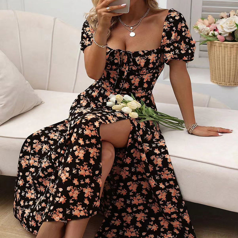 EP | robe imprimée de fleurs françaises