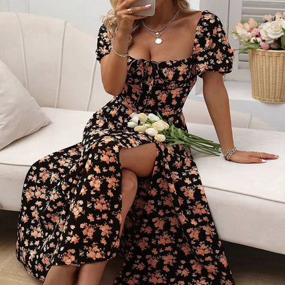 EP | robe imprimée de fleurs françaises