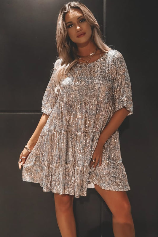 EP | Mini-robe scintillante à paillettes