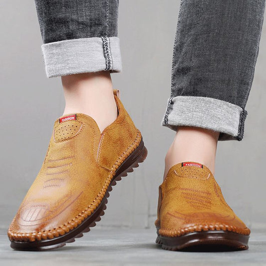 ND | Hommes Casual Slip-On Cuir Loafers