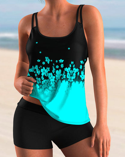 EP | Set tankini tendance avec motif floral
