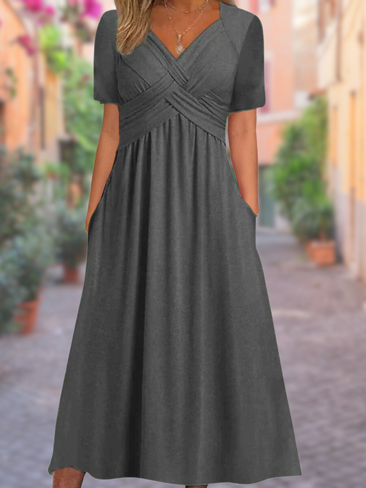 ND | Robe midi avec poches latérales
