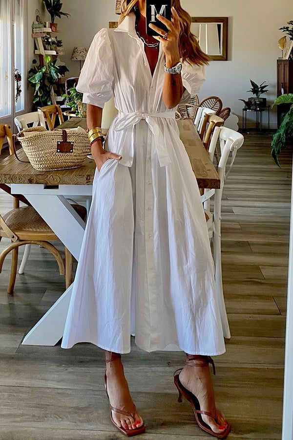 EP | Chemise à poches vintage Robe midi