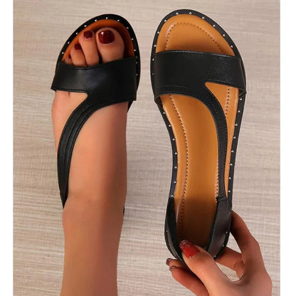 ND | Sandales d'été plates pour femmes