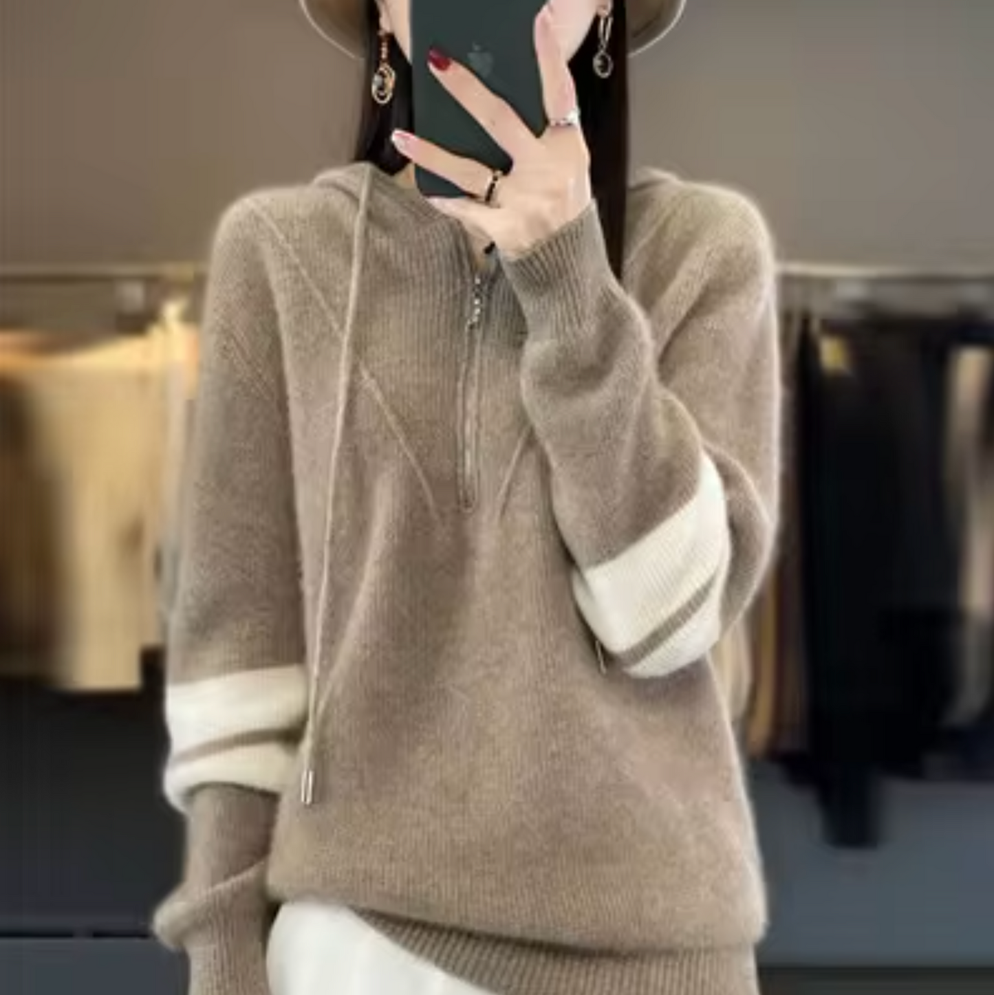 EP | Pull d'hiver décontracté et à la mode