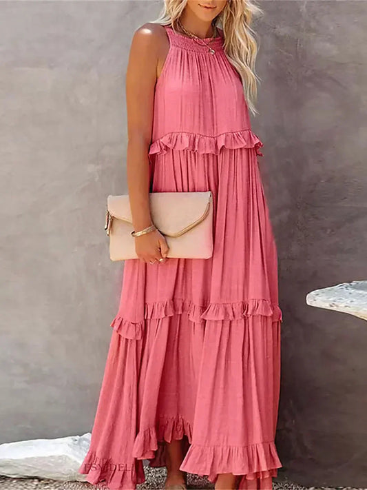 EP | Effortless Ruffle Maxi-robe