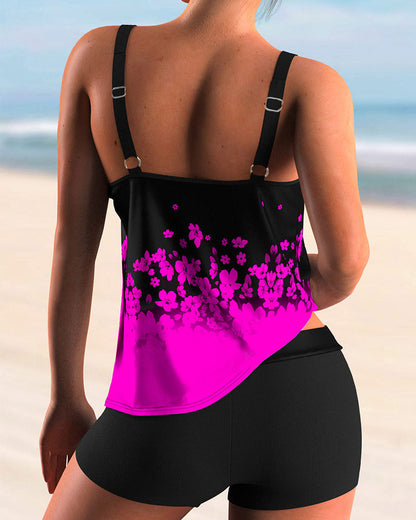 EP | Set tankini tendance avec motif floral