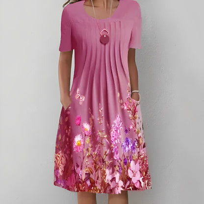 ND | Robe midi à imprimé floral