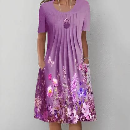 ND | Robe midi à imprimé floral