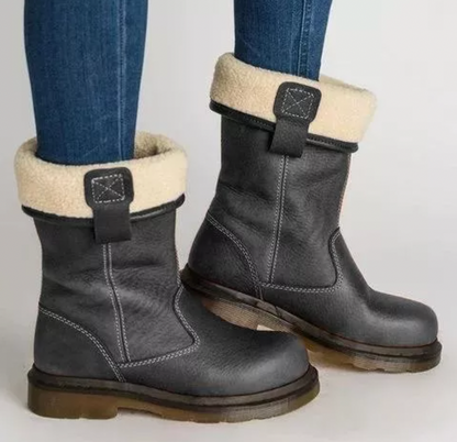ND | Bottes d'hiver fourrées de fourrure synthétique