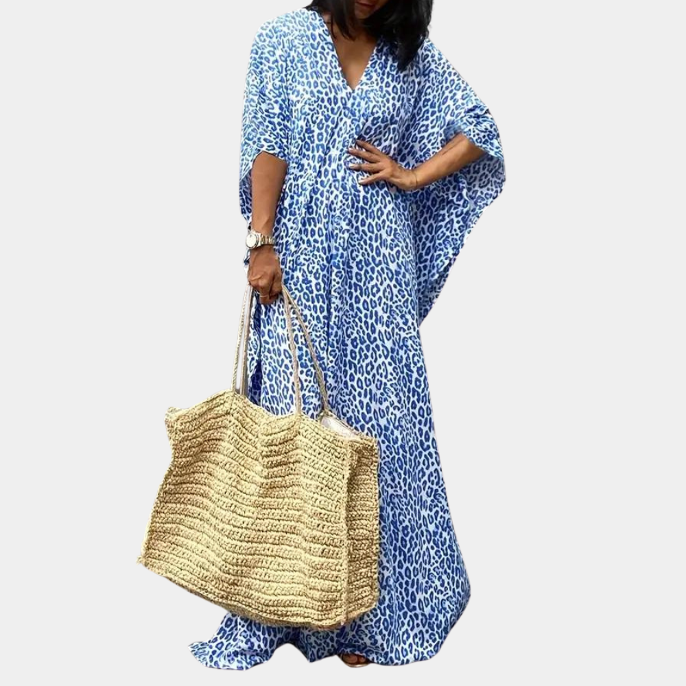 EP | Maxi robe léopard pour femme